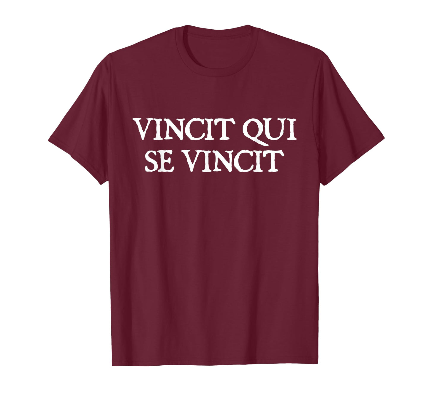 Vincit Qui Se Vincit - He Conquers Who Conquers Himself T-Shirt