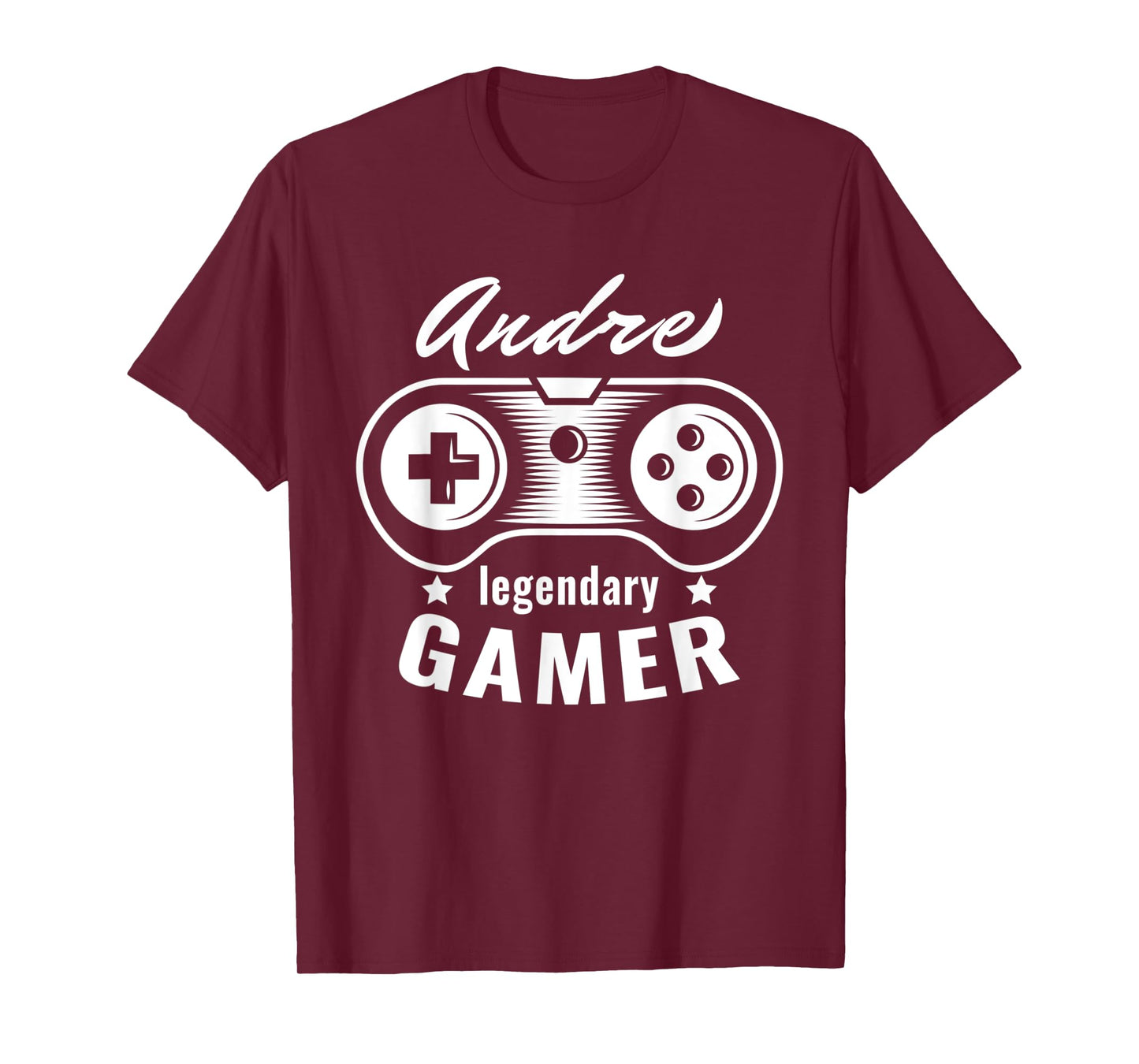 Andre Legendary Gamer - Personalized Name Gift T-Shirt