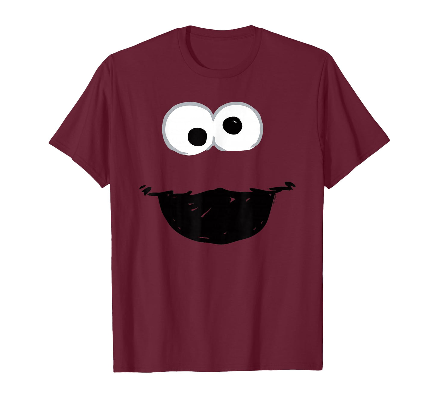Sesame Street Cookie Monster Crayon Sketch Halloween Costume T-Shirt