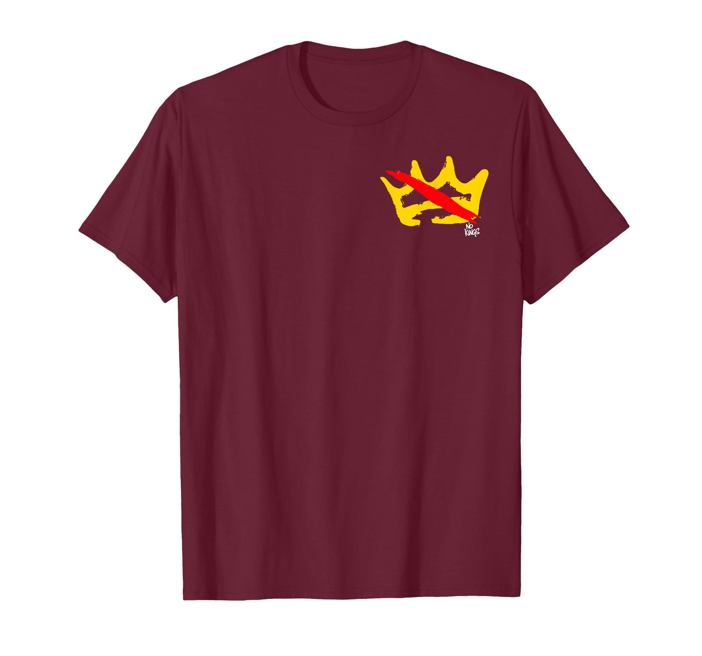 No Kings in America Vintage Patriotic No Kings T-Shirt