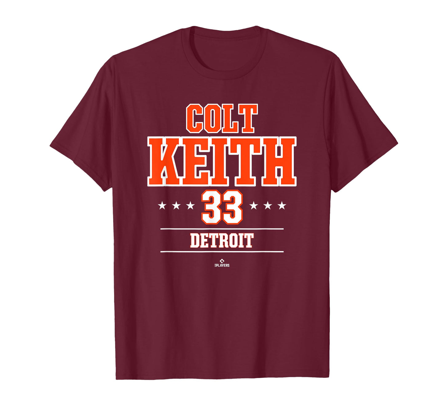 Baseball Star Colt Keith Detroit MLBPA T-Shirt