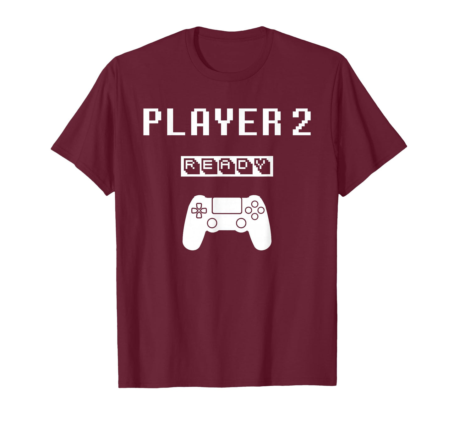 Player 1 Player 2 ready player ps game 5... Dad day Brother T-Shirt