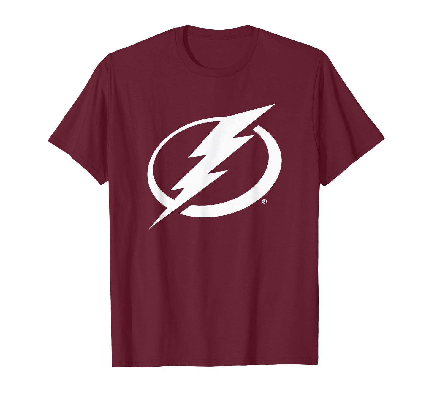 Tampa Bay Lightning Icon Officially Licensed Black Unisex-Adults T-Shirt