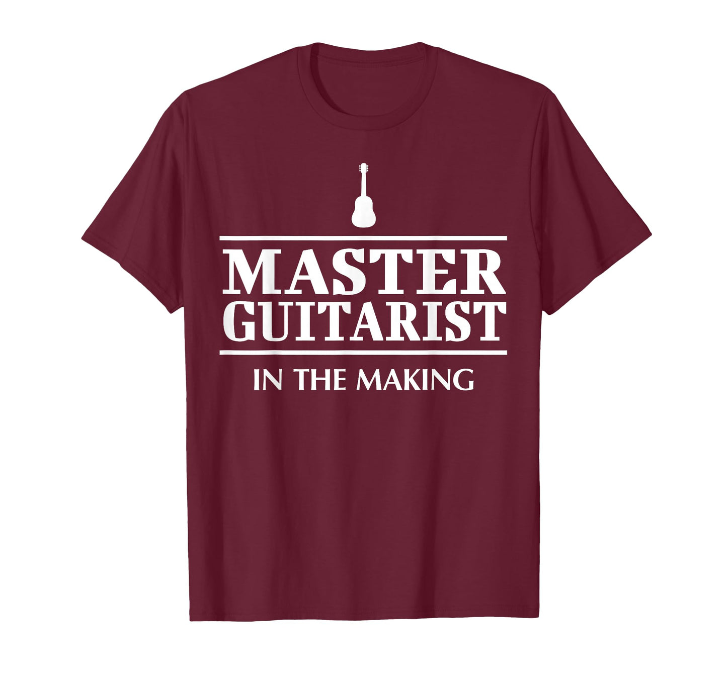 Hilarious Guitar Player Saying I Master Guitarist T-Shirt