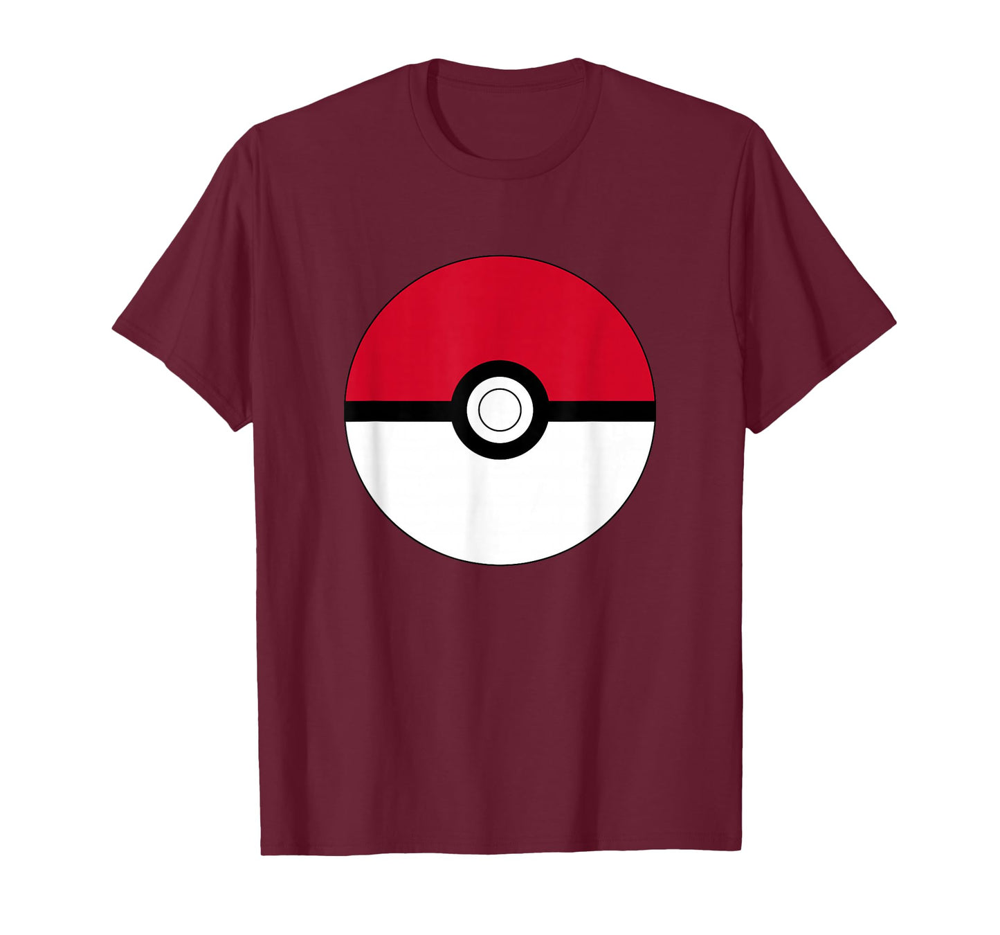 Pokémon Poké Ball Vintage Classic Red & White Logo T-Shirt