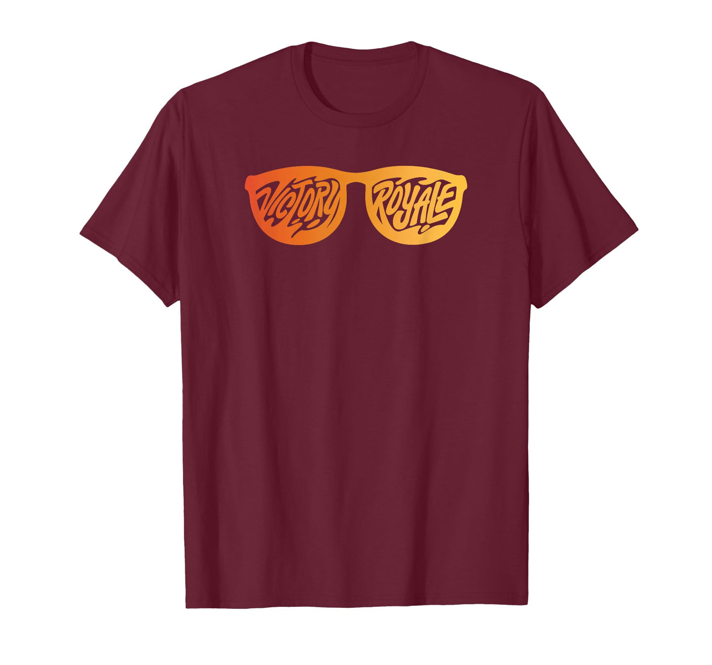 Fortnite Victory Royale Gradient Shades Center Logo T-Shirt