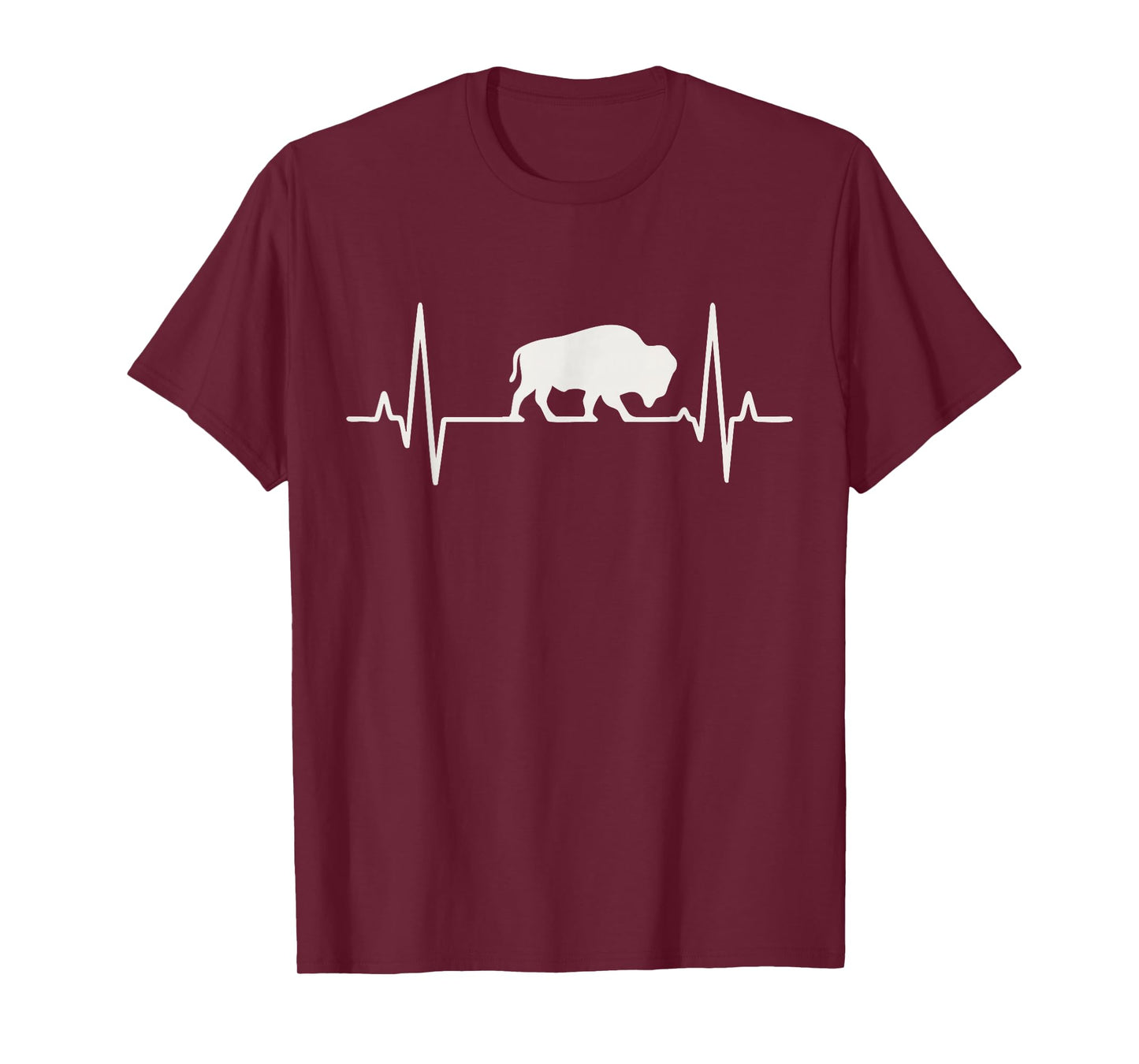 Bison Heartbeat Buffalo T-Shirt