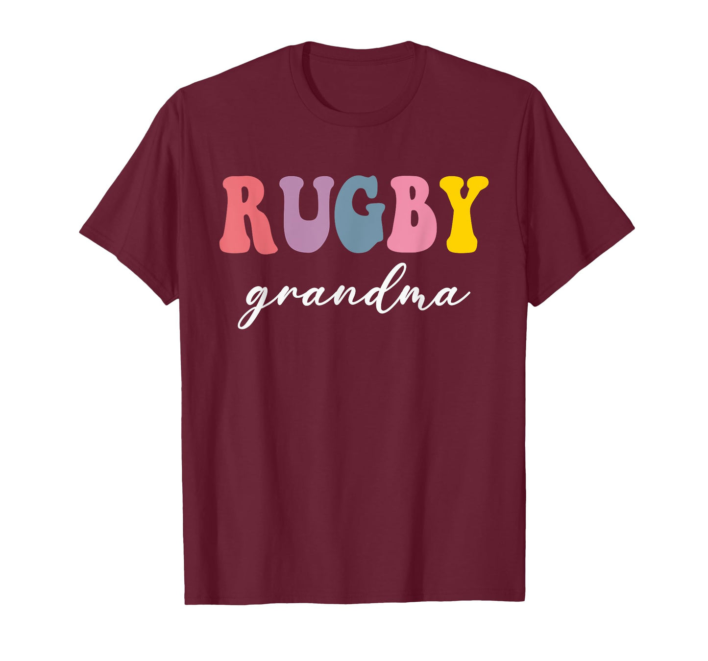 Rugby Grandma Rugby Player Stylish Sport Nana Game Day T-Shirt