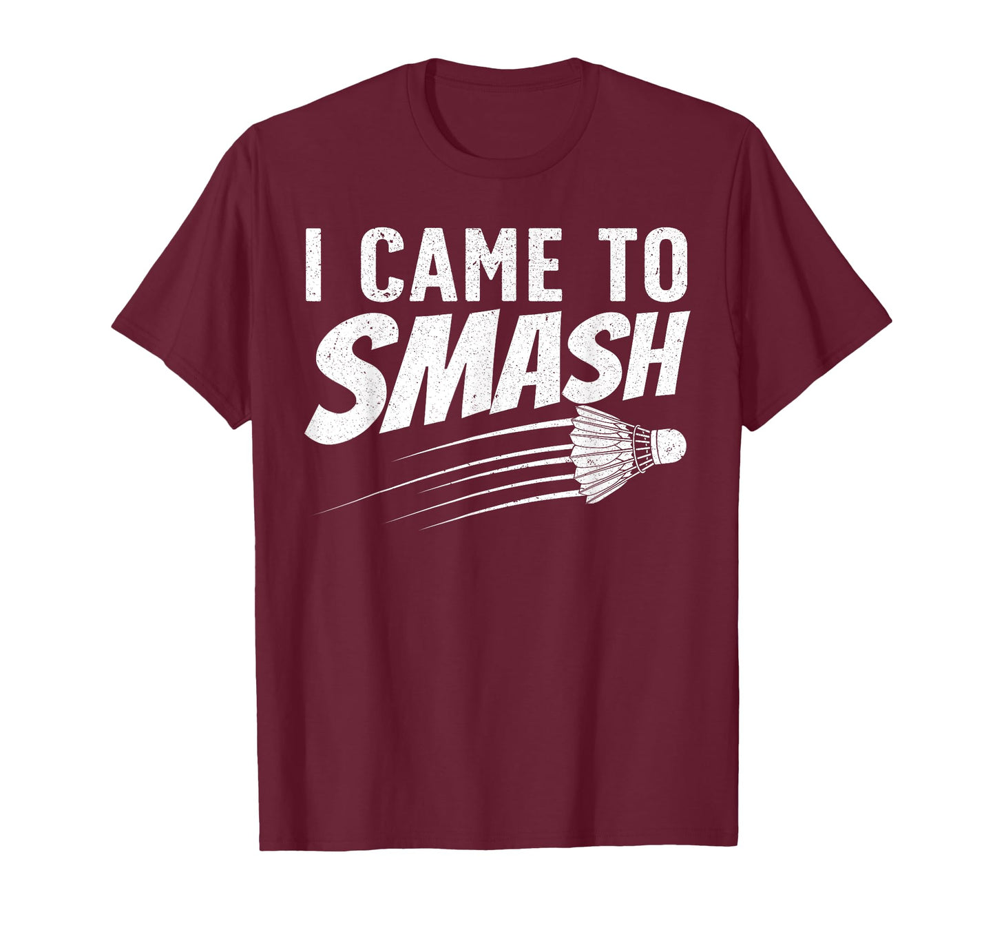 Funny Badminton Design For Men Women Kids Badminton Players T-Shirt