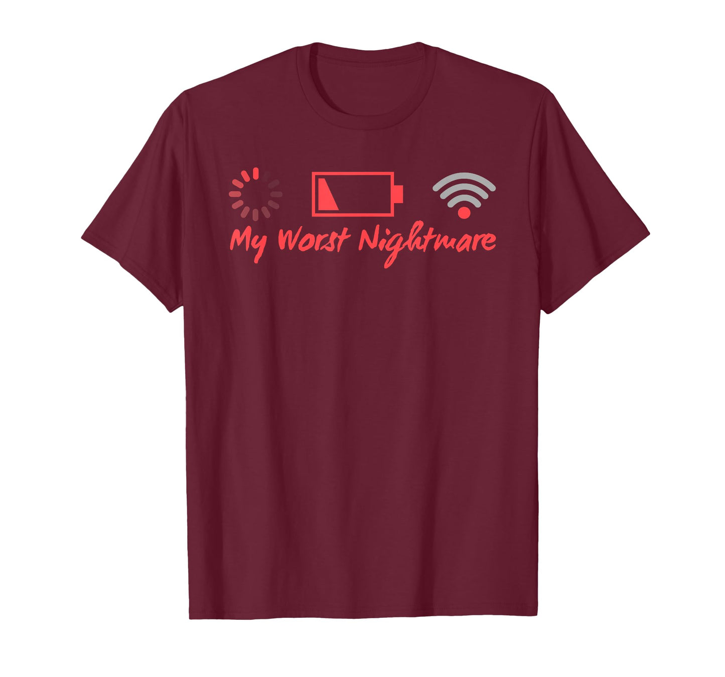 My Worst Nightmare Funny Present For Gamer Gamer Humor T-Shirt