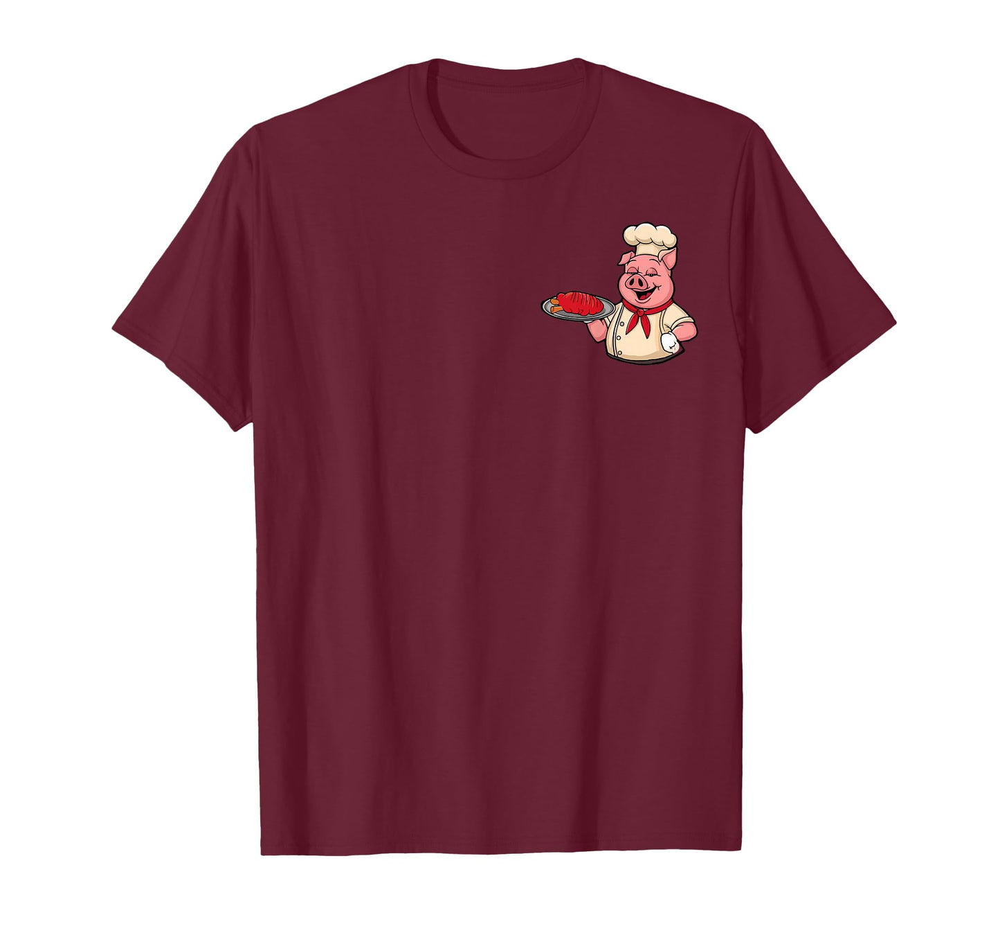 Old Row Smokin' Meats And Clapping Cheeks BBQ Grilling 2Side T-Shirt