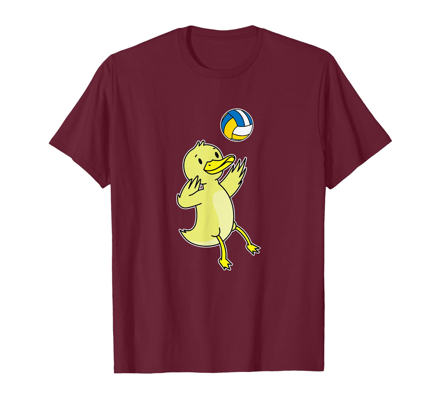Duck plays Volleyball T-Shirt