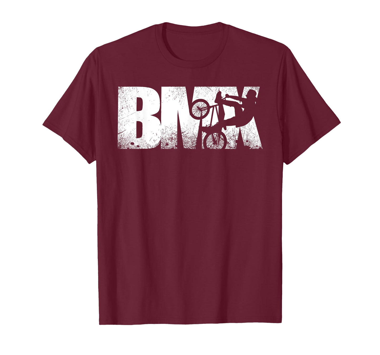 Cool Distressed BMX Funny Bike Rider Gift For Men Women Kids T-Shirt