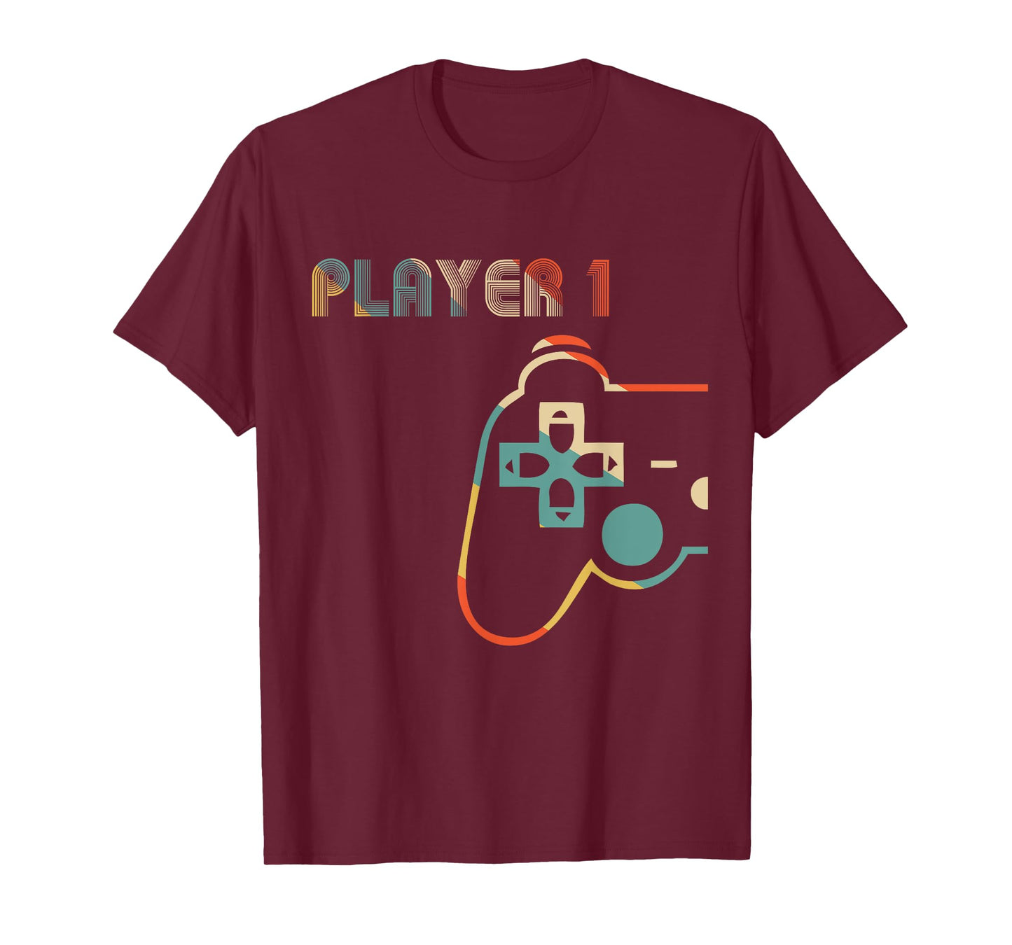 Matching Video Gamers Couple Player 1 Player 2 T-Shirt