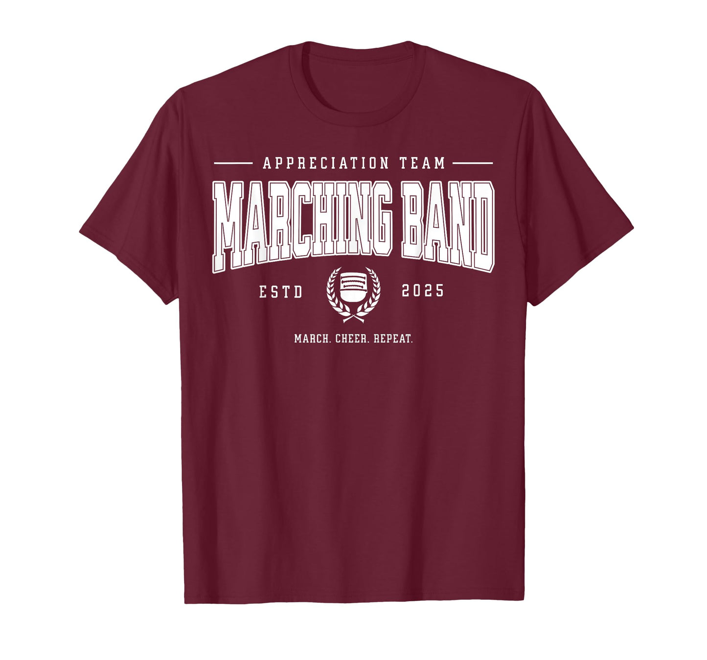 Marching Band Mom Halftime Appreciation School Spirit T-Shirt