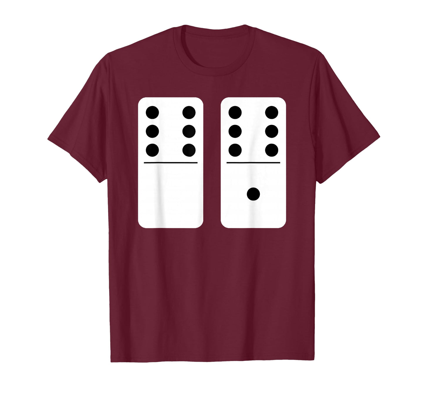 Number 67 Domino Funny Six Seven Meme 6 and 7 Gen Alpha T-Shirt
