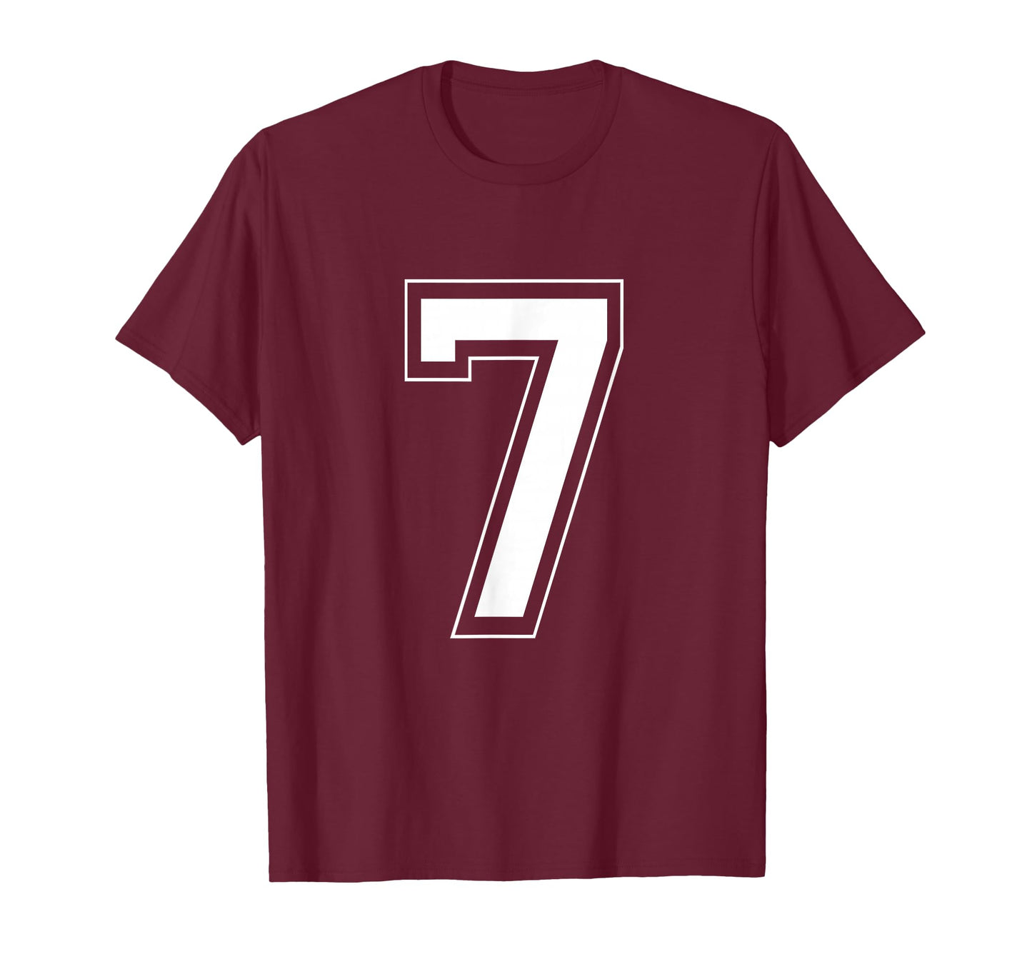 Number 7 Funny Meme Saying 6 7 Six Seven 7th Birthday 7 Year T-Shirt
