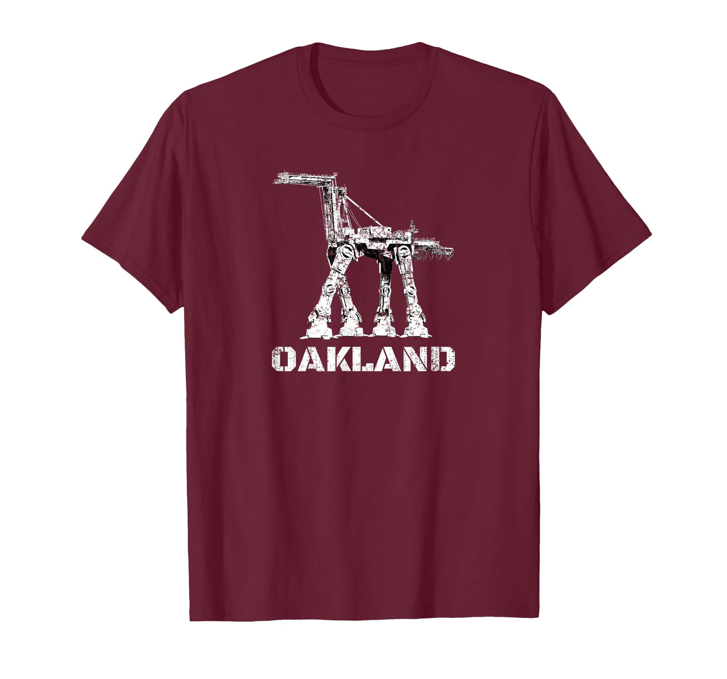 The Town Crane Robot - Oakland California T-Shirt