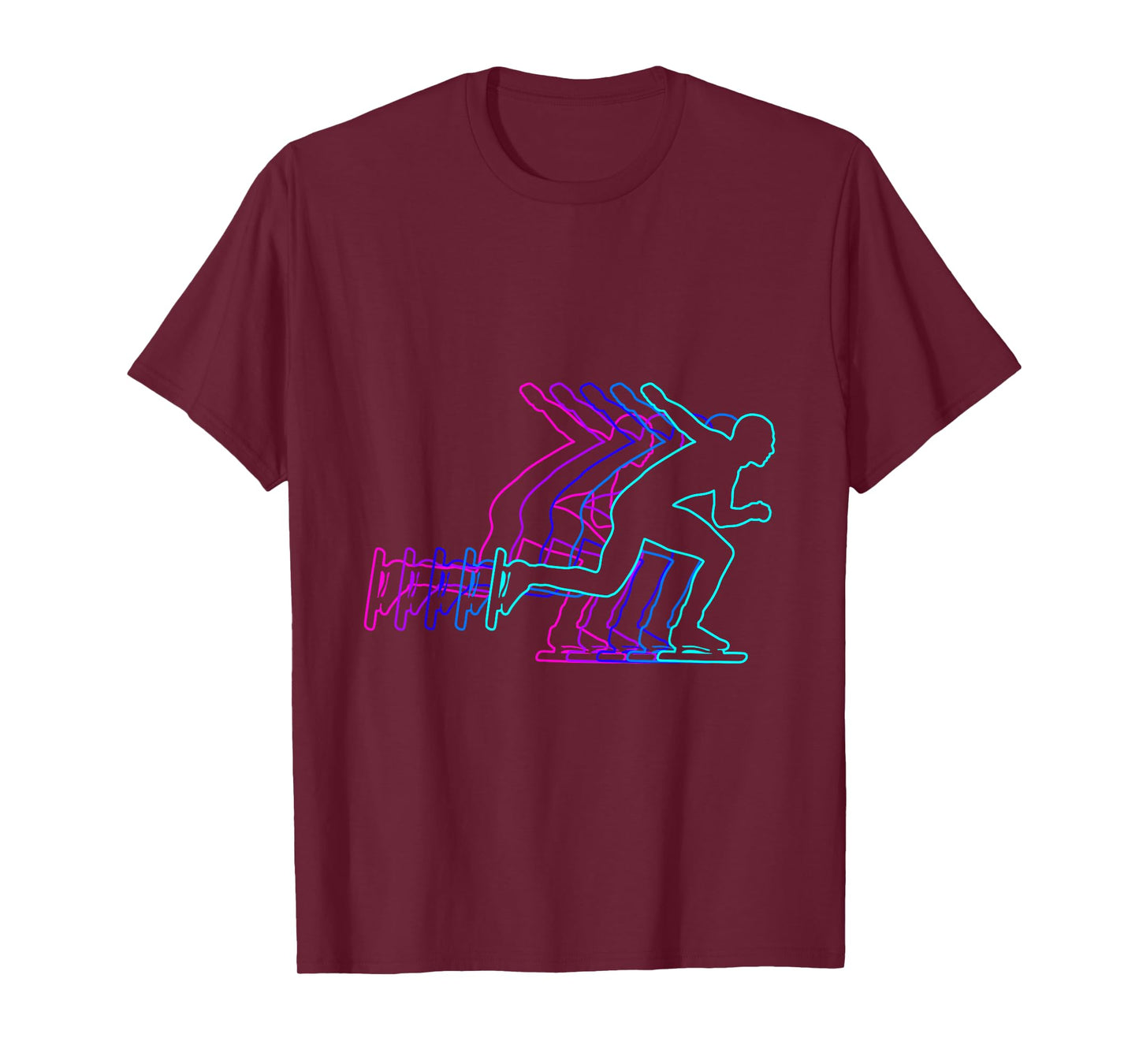Speed Skating Speed Skater Gift Clothes For Boys Youth Men K T-Shirt