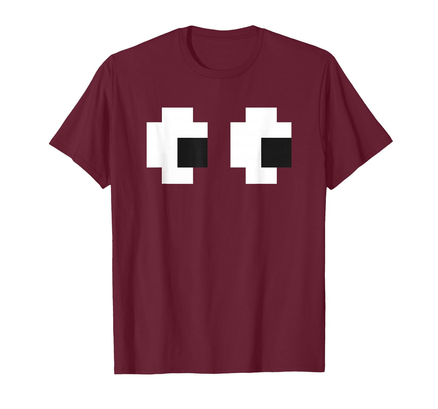 Retro Arcade Game Ghost Blue T-Shirt