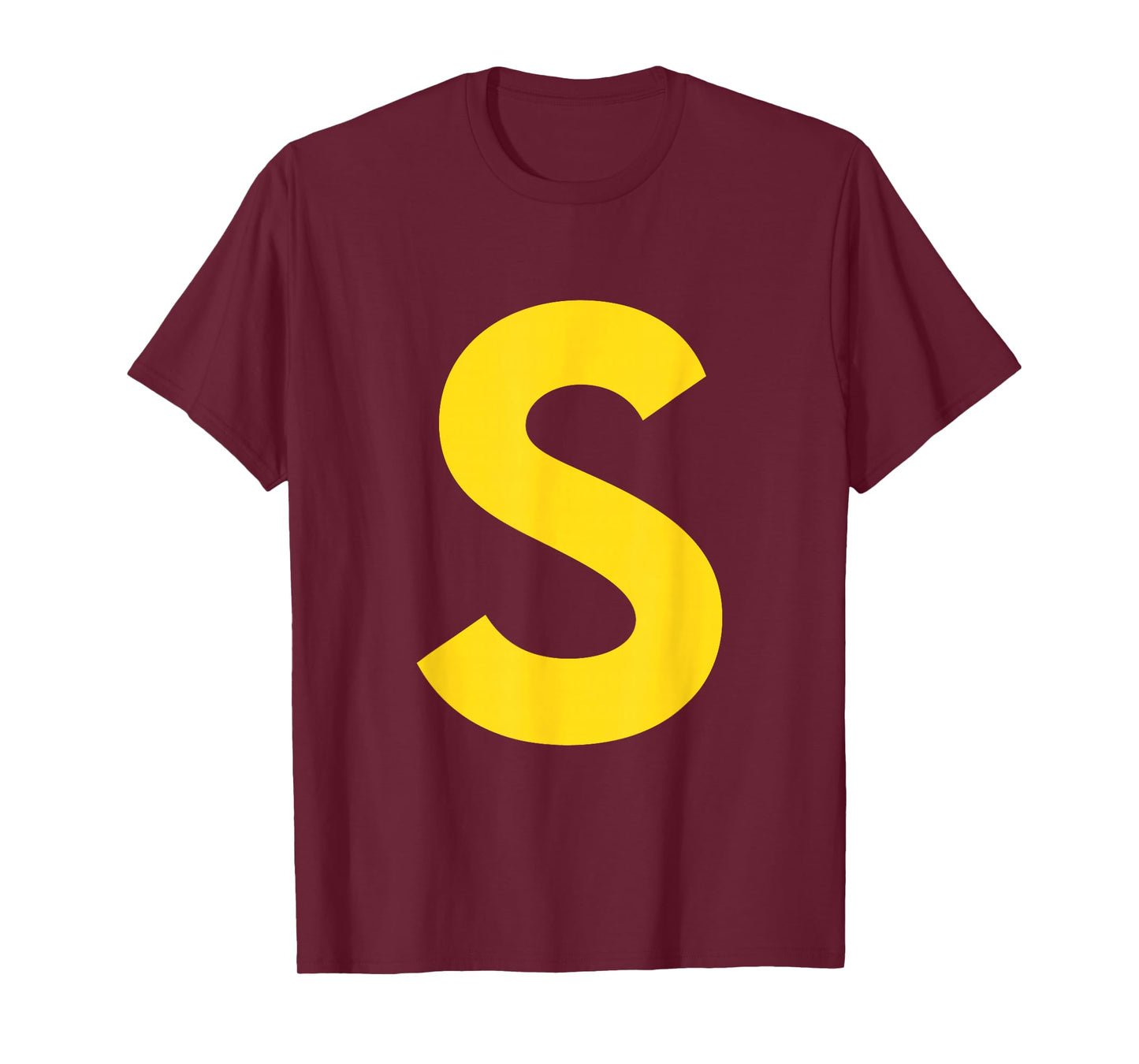 Letter S Funny Group Costume Pretend Halloween Costume T-Shirt
