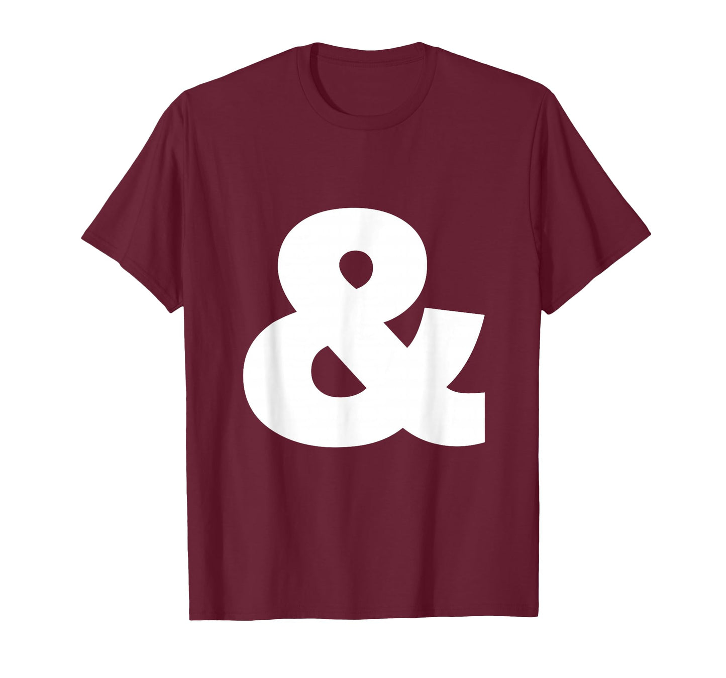 And sign & ampersand symbol, alphabet Initial tee shirt T-Shirt