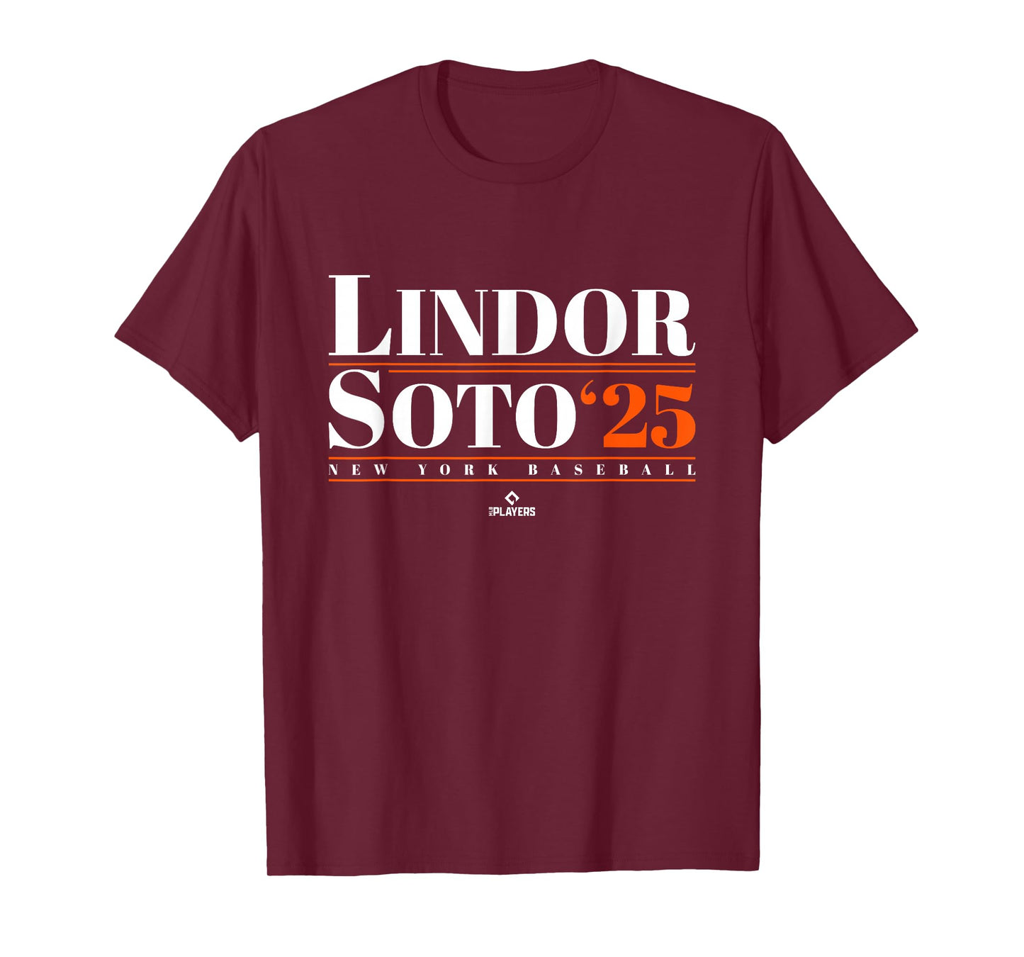 Francisco Lindor Juan Soto 2025 New York Baseball MLBPA T-Shirt