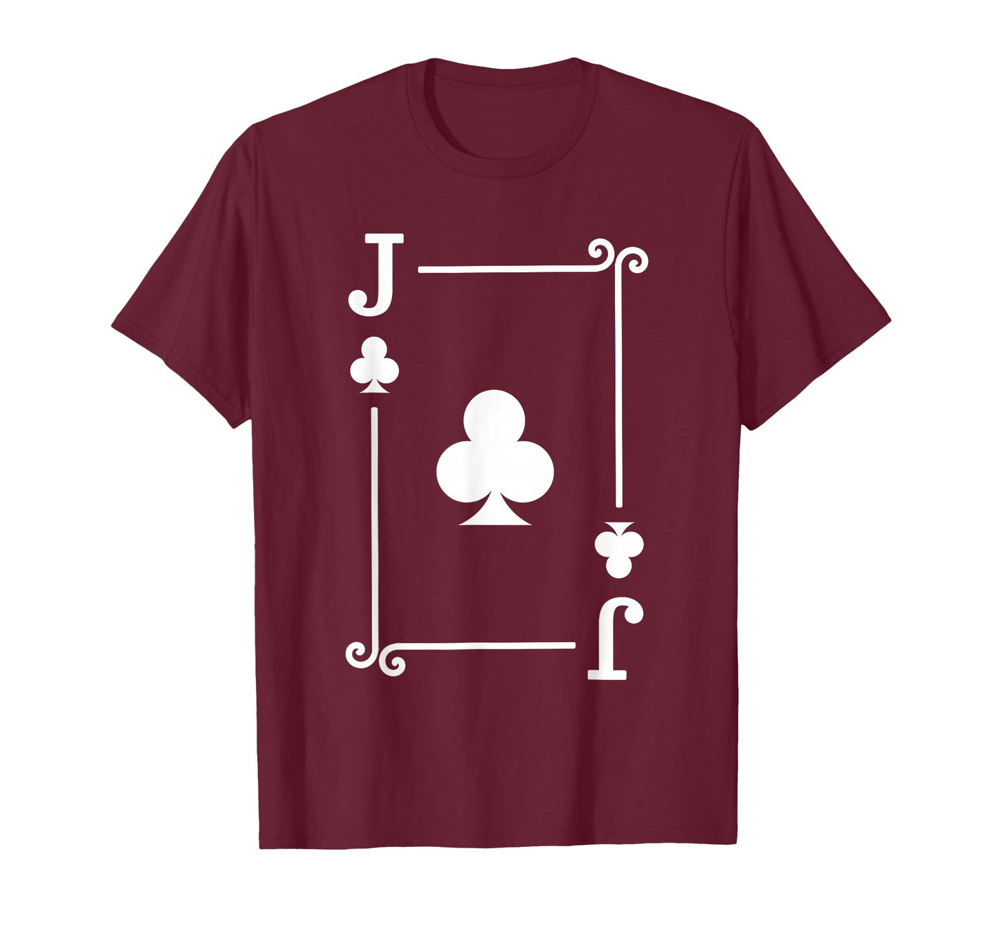 Playing Cards Costume - Jack Clubs Card - Jack Card T-Shirt