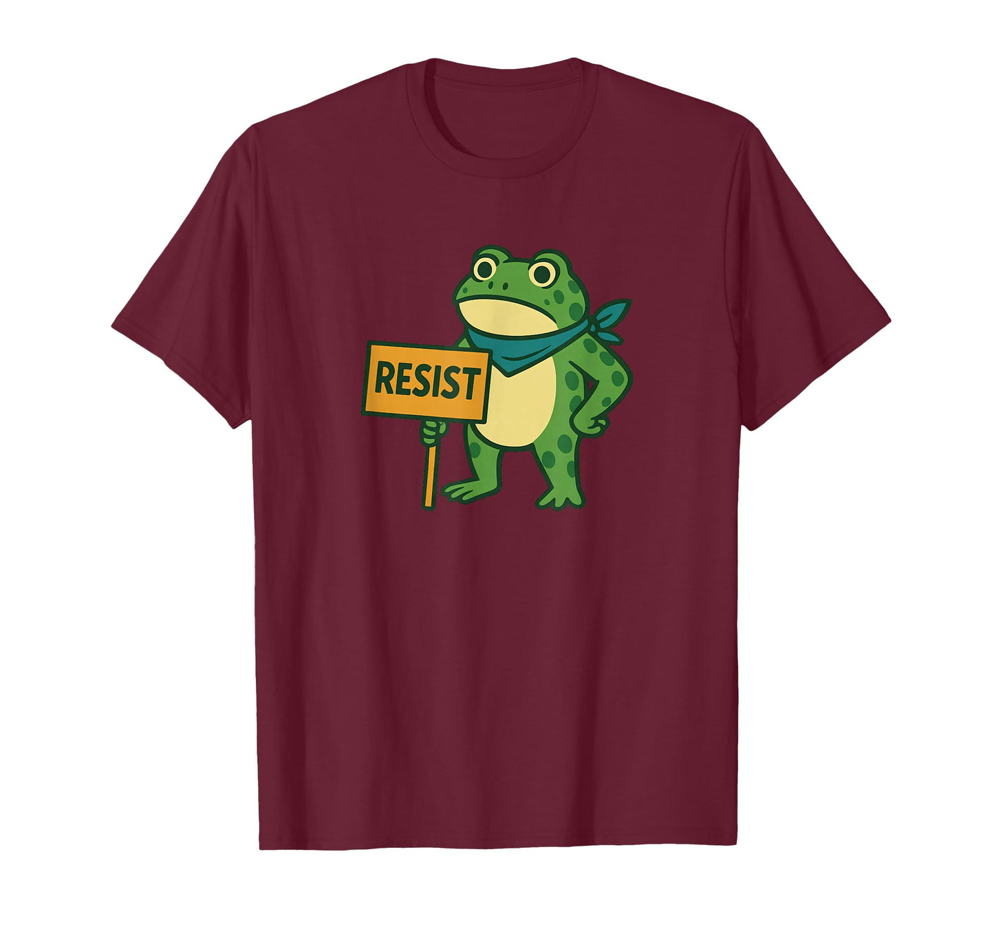 Frog Resist Portland Frog Protest - Portland Frog Activist T-Shirt