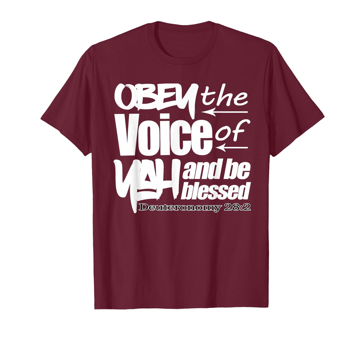 Hebrew Israelite Tribe Judah Torah Deut 28 Obey Yah T-Shirt T-Shirt