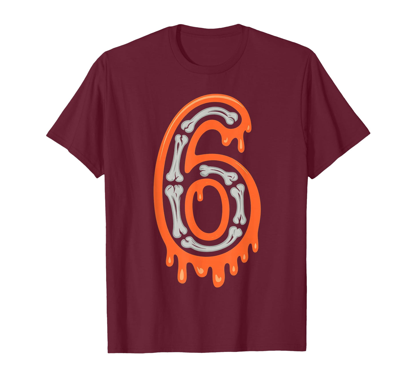 Six Seven Meme 6 7 Skeleton Halloween Costume Couple T-Shirt