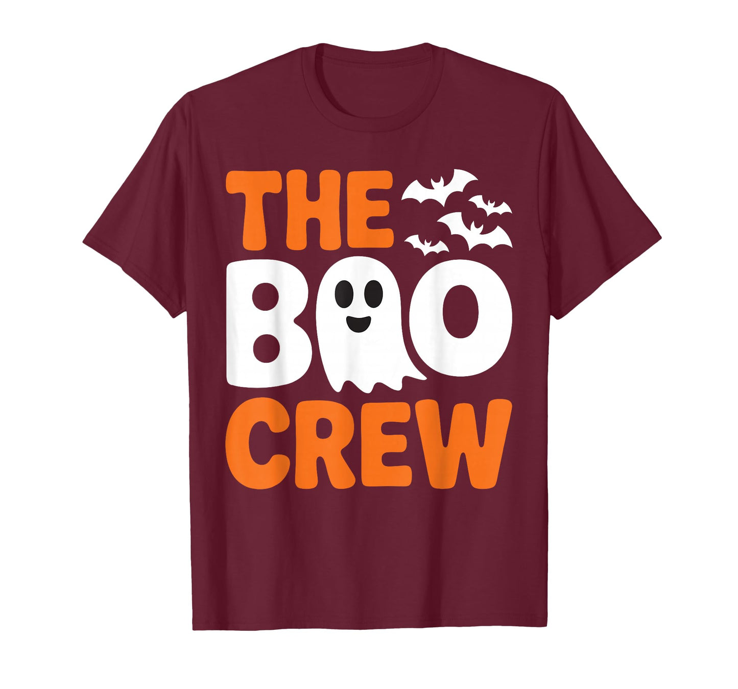 The Boo Crew Comedy Ghost Spooky Season Outfit T-Shirt