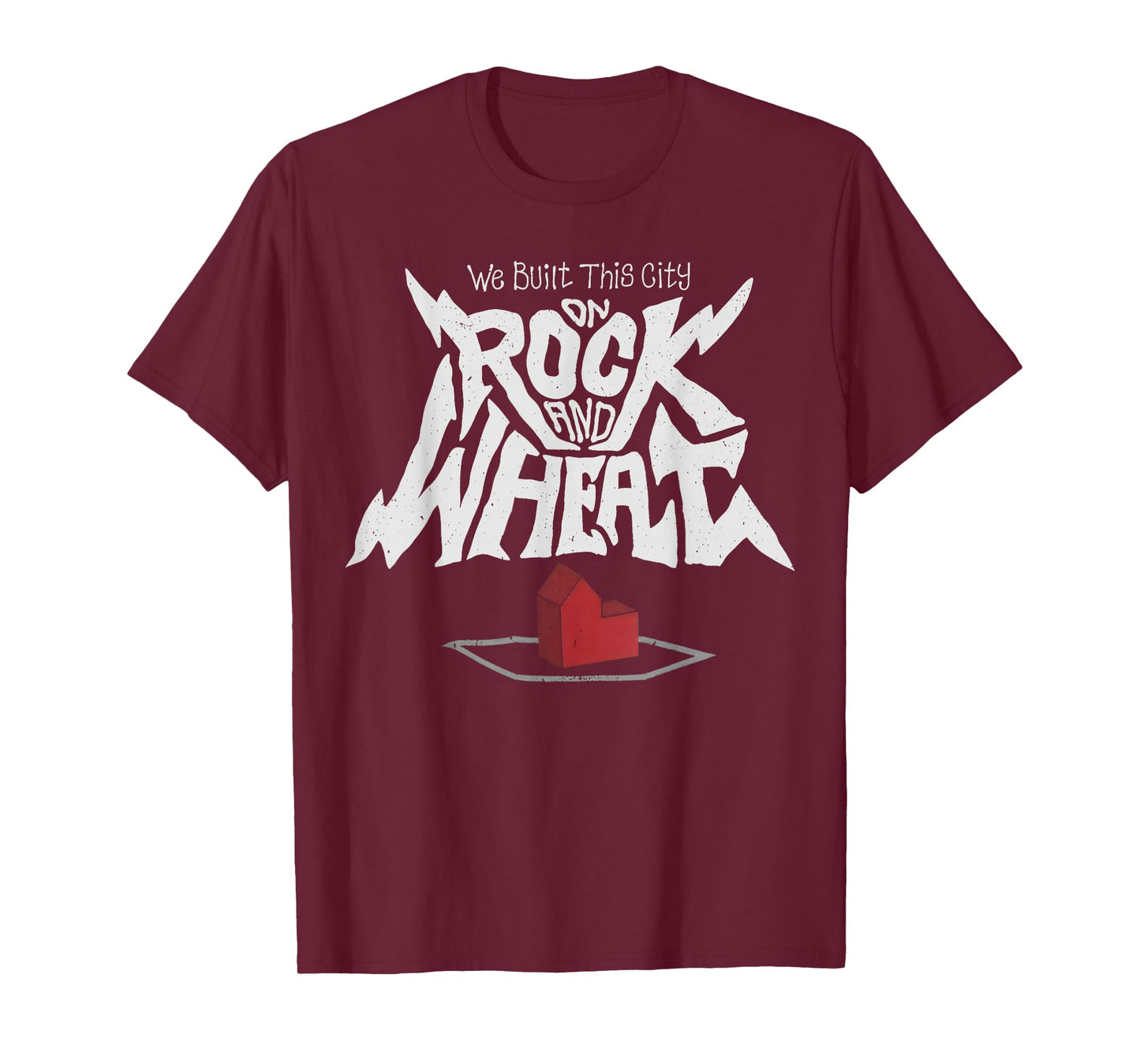 We Built This City On Rock And Wheat or Board Game T-Shirt