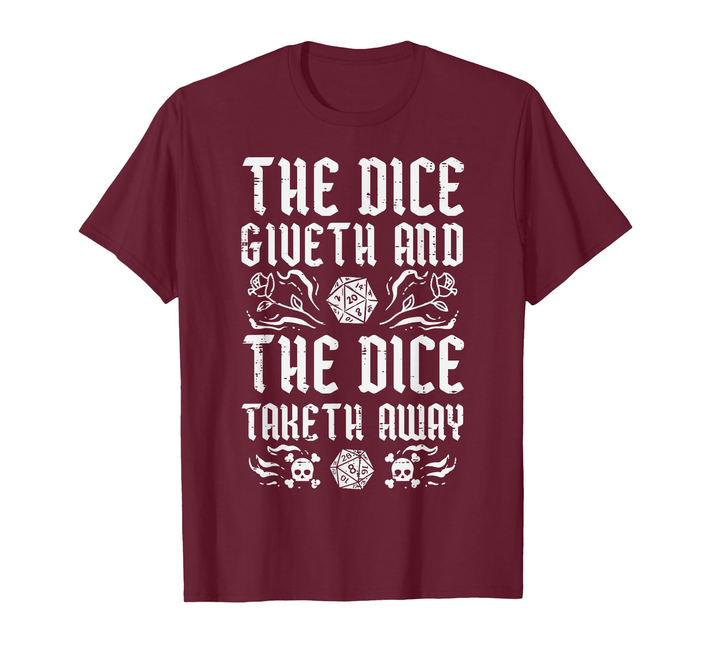 Rpg Giveth Taketh Funny Gamer Men Boys Kids T-Shirt