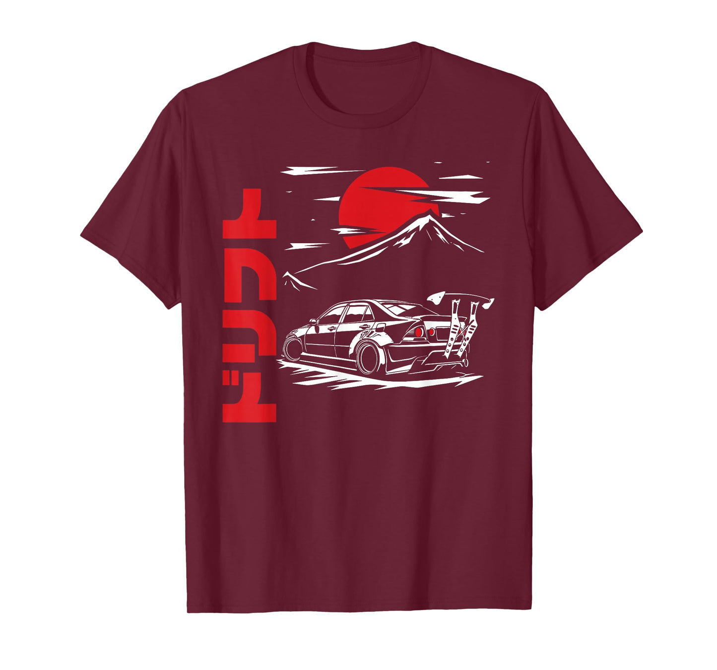 JDM Tokyo Japan Drift Race Car Tuning Retro Vintage Graphic T-Shirt