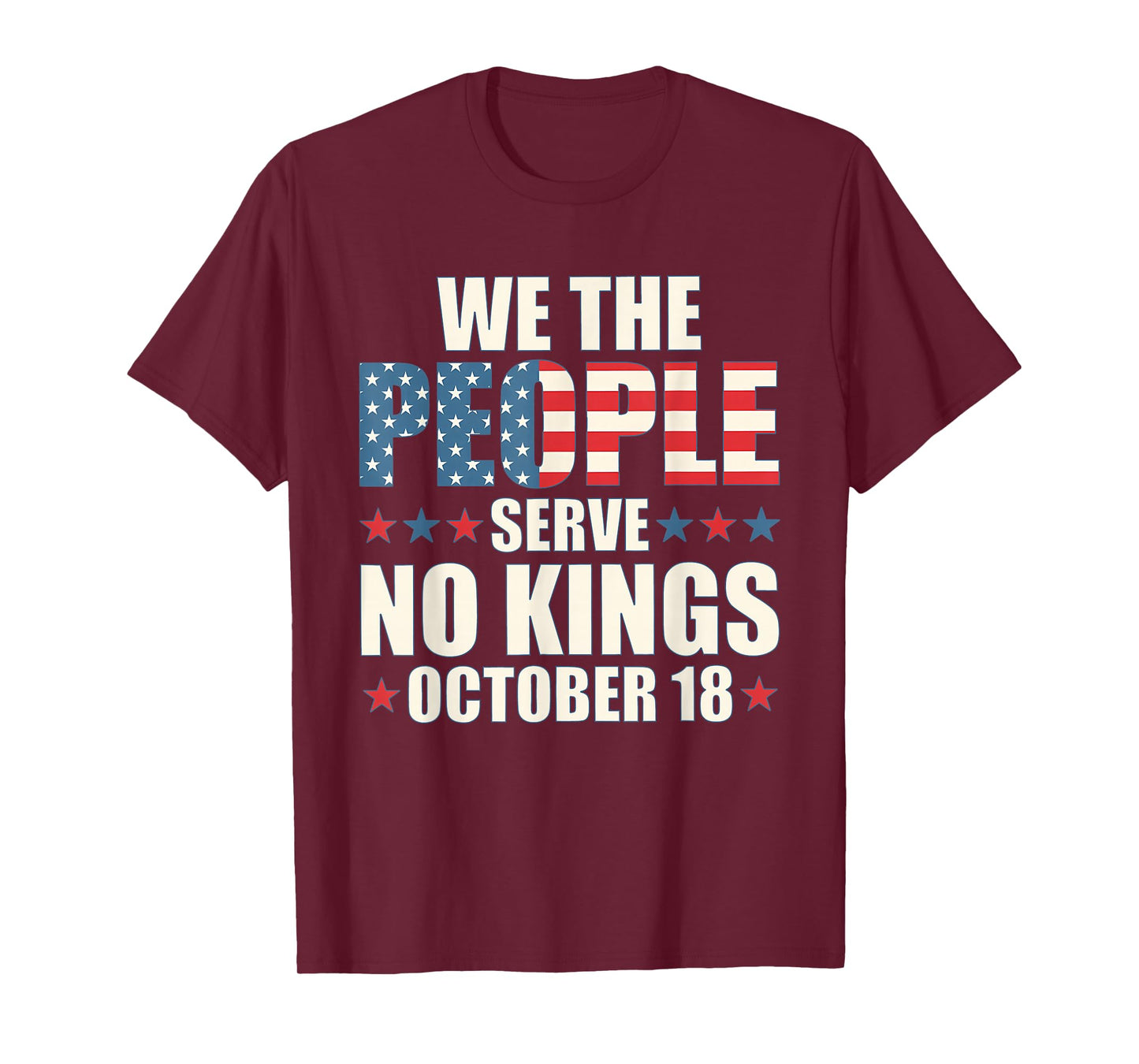 No Kings October 18 Shirt Men Women No Kings Day T-Shirt