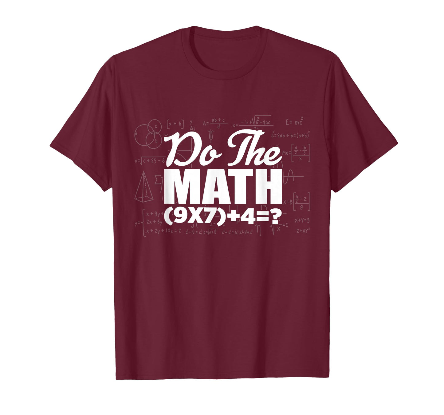 Do The Math Six Seven 6 7 Meme 6 7 Costume Couple T-Shirt