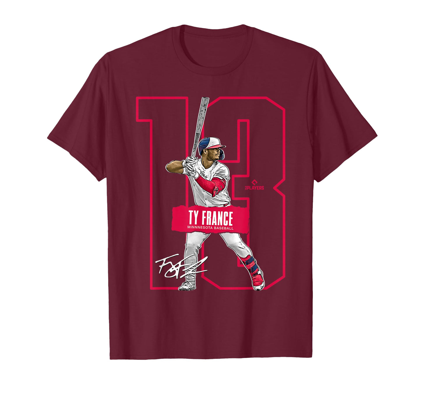 Ty France | Minnesota Baseball Players | MLBTY 302N T-Shirt