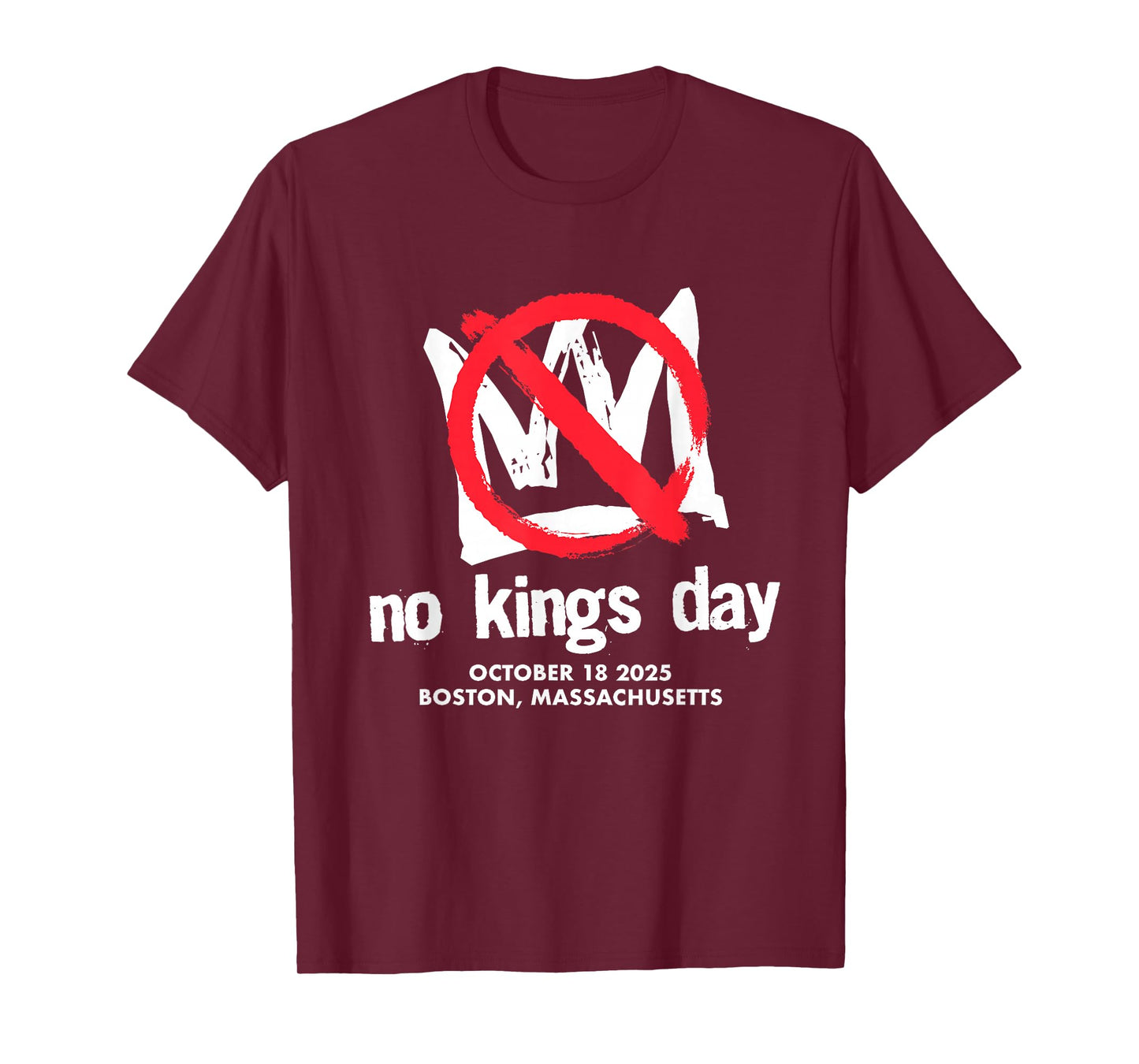 No Kings Day Boston T-Shirt