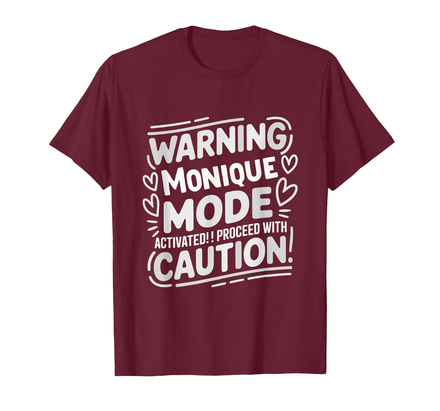 MONIQUE Personalized Name Cute Custom Monique Name T-Shirt