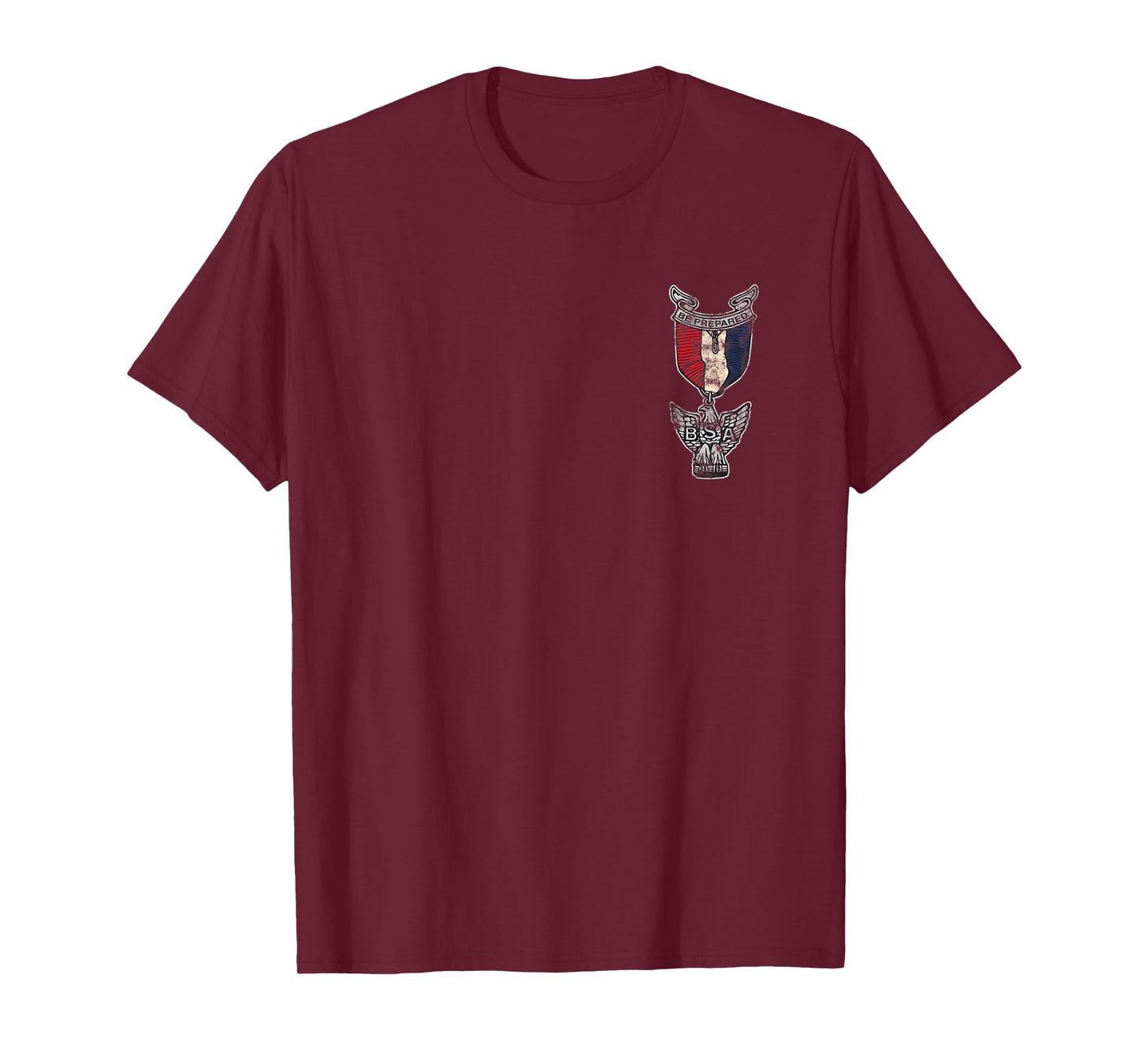 Eagle Scout Vintage Be Prepared Medal T-Shirt