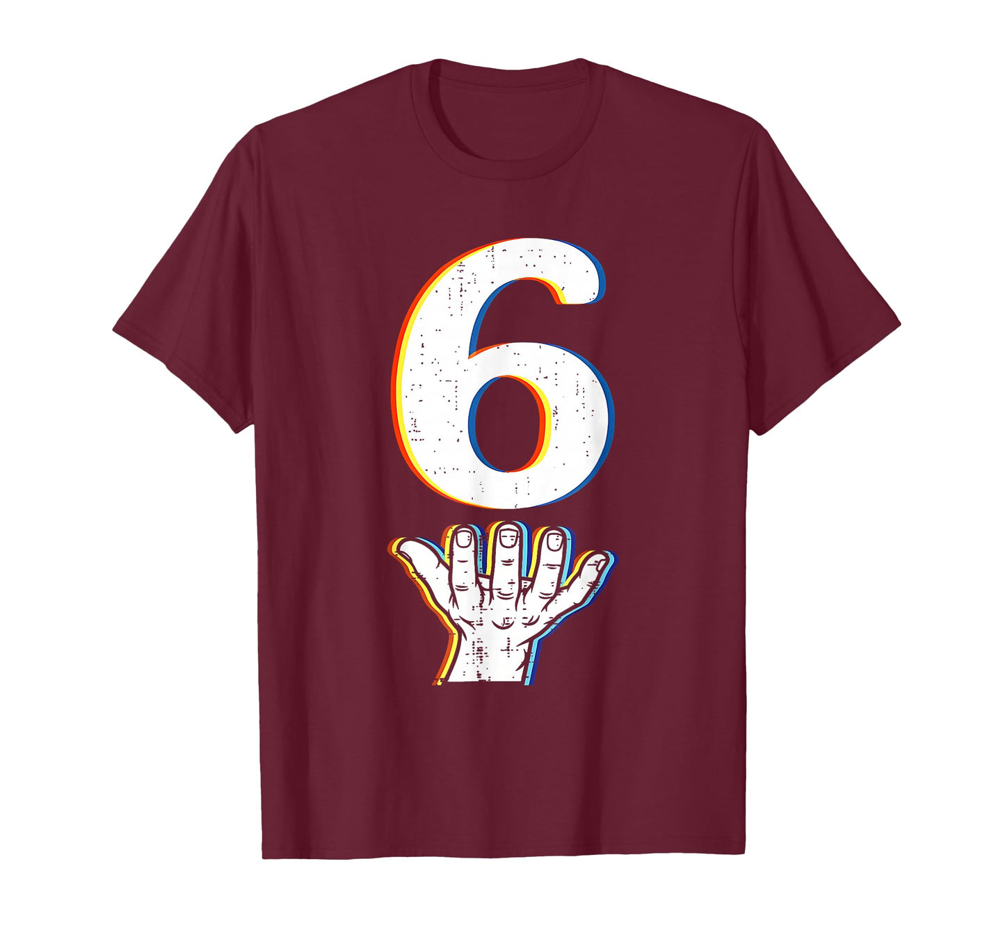 Number 6 Matching 67 Meme Halloween Costume Men Women Kids T-Shirt