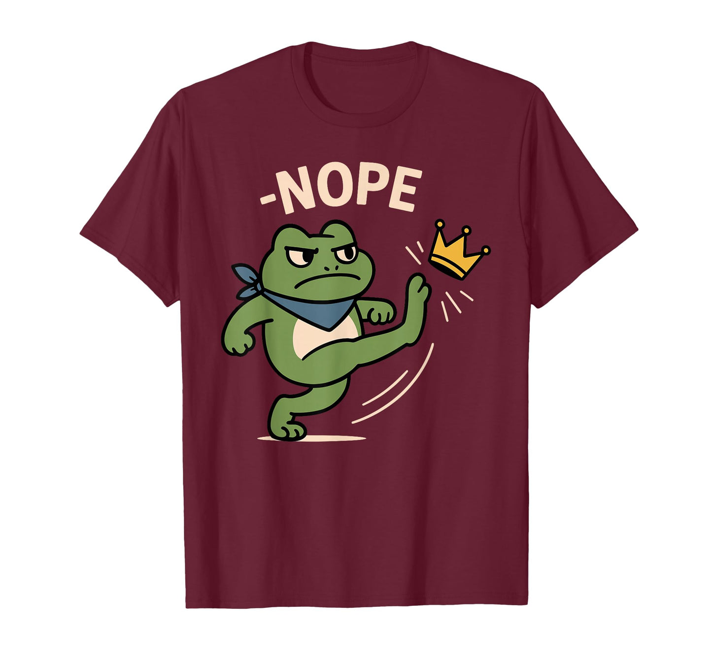 Portland Frog No Kings T-Shirt