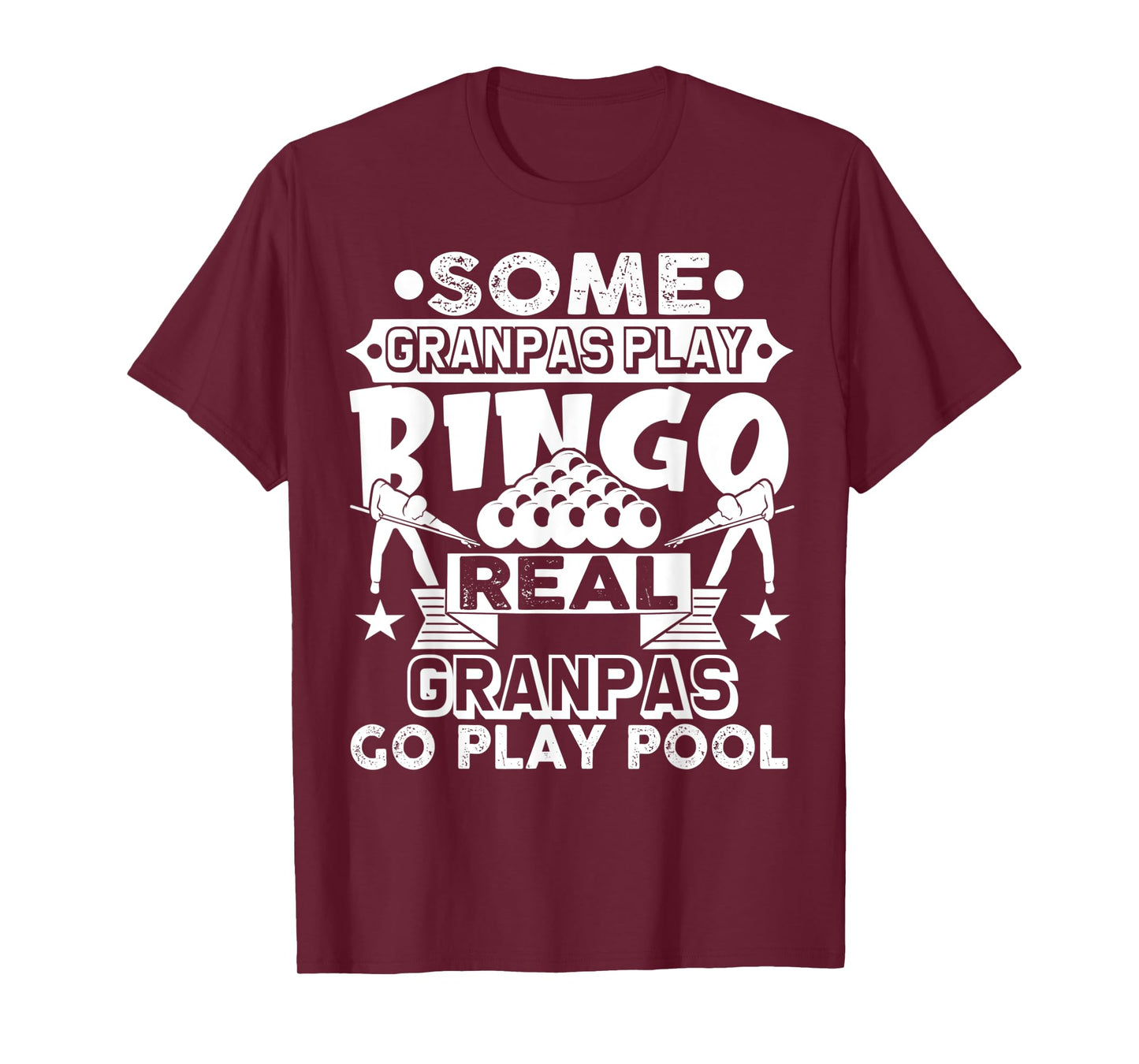 Grandpa Billiards Shirt Grandpa Billiards Gift Pool Player T-Shirt