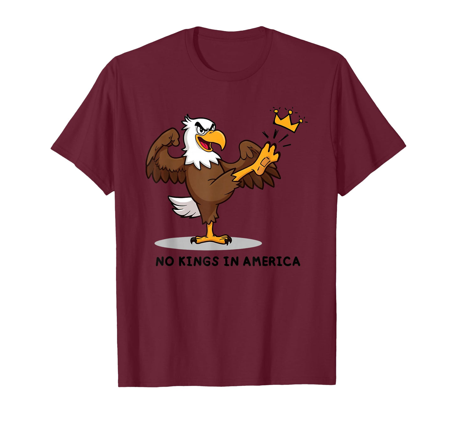 No Kings in America We The People Political Men Women T-Shirt