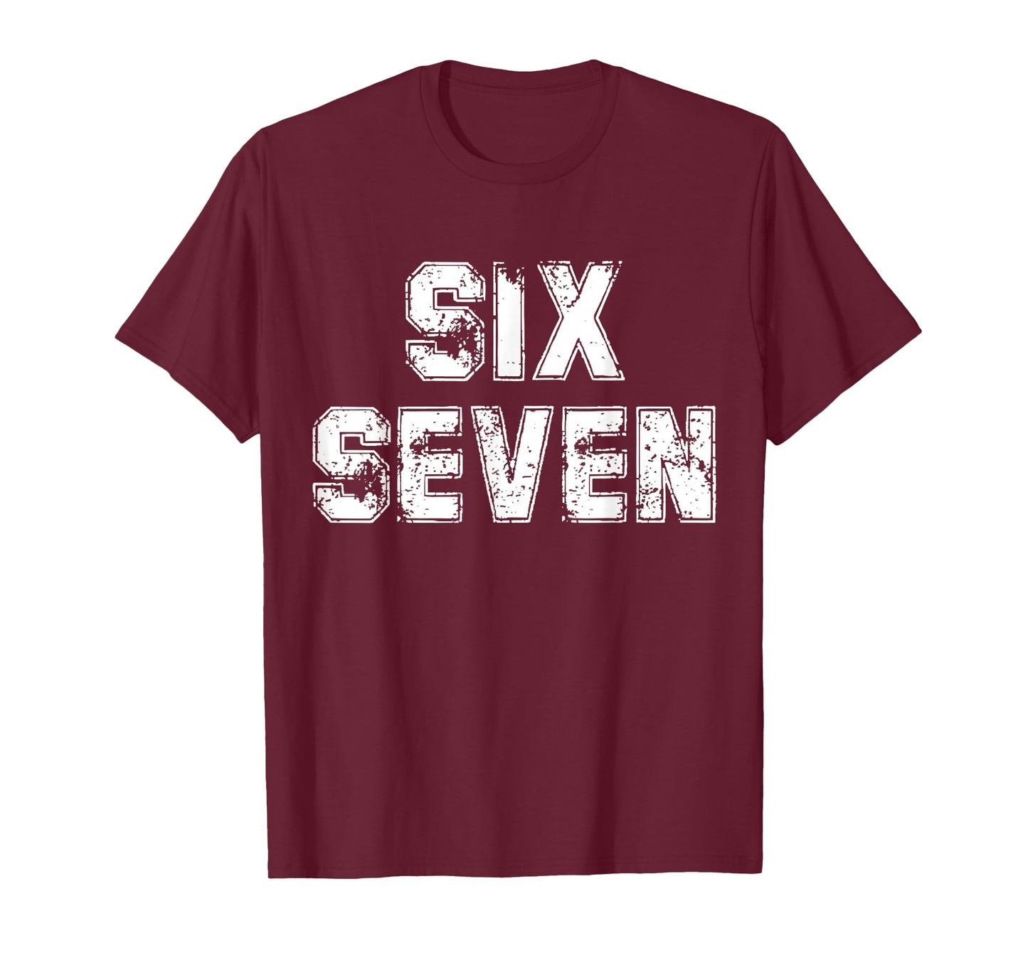 Cool Six Seven Number Gen Alpha Slang 6 7 Trending Meme T-Shirt
