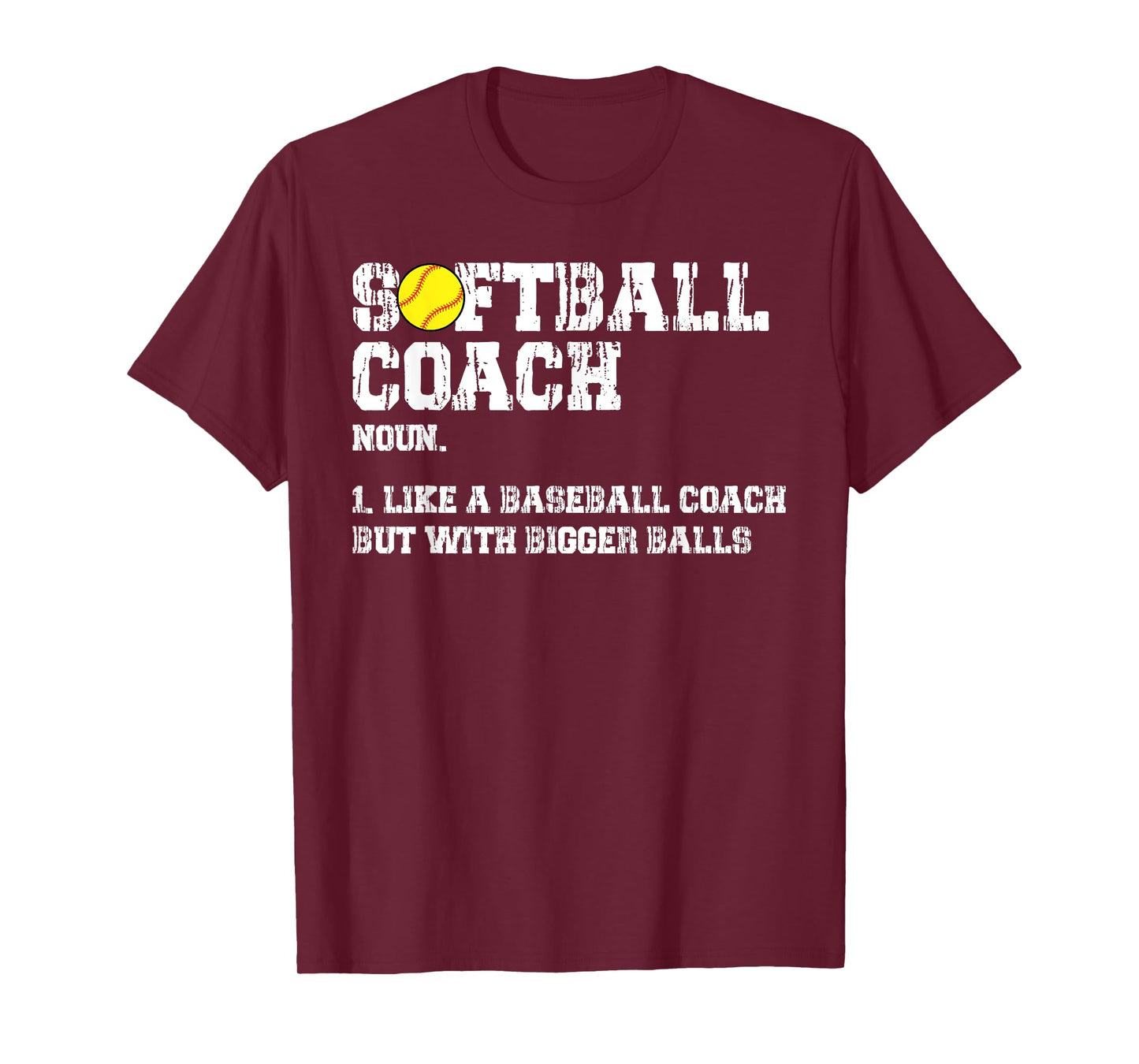 Softball Coach Definition Like A Baseball Coach T-Shirt