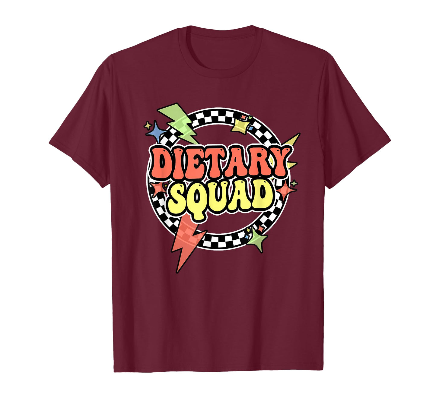 Retro Dietary Squad Dietary Appreciation Week For Staff T-Shirt