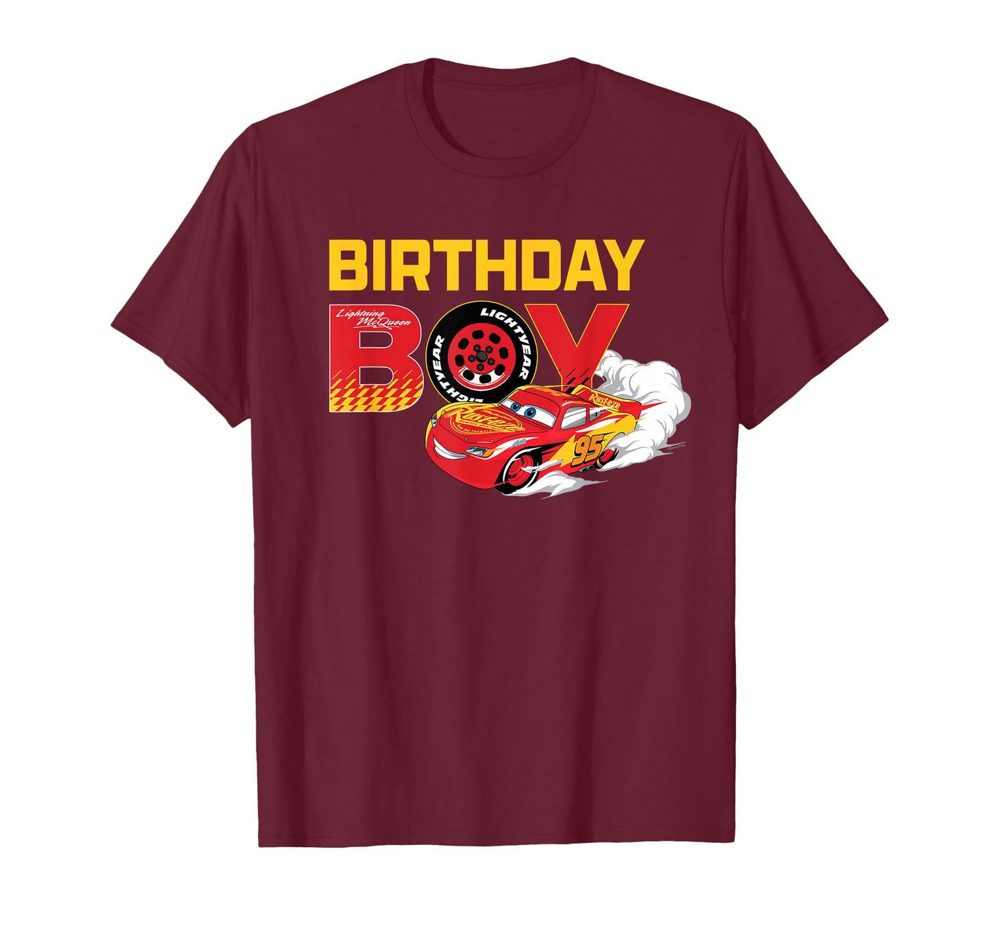 Disney & Pixar's Cars “Birthday Boy” Lightning McQueen T-Shirt