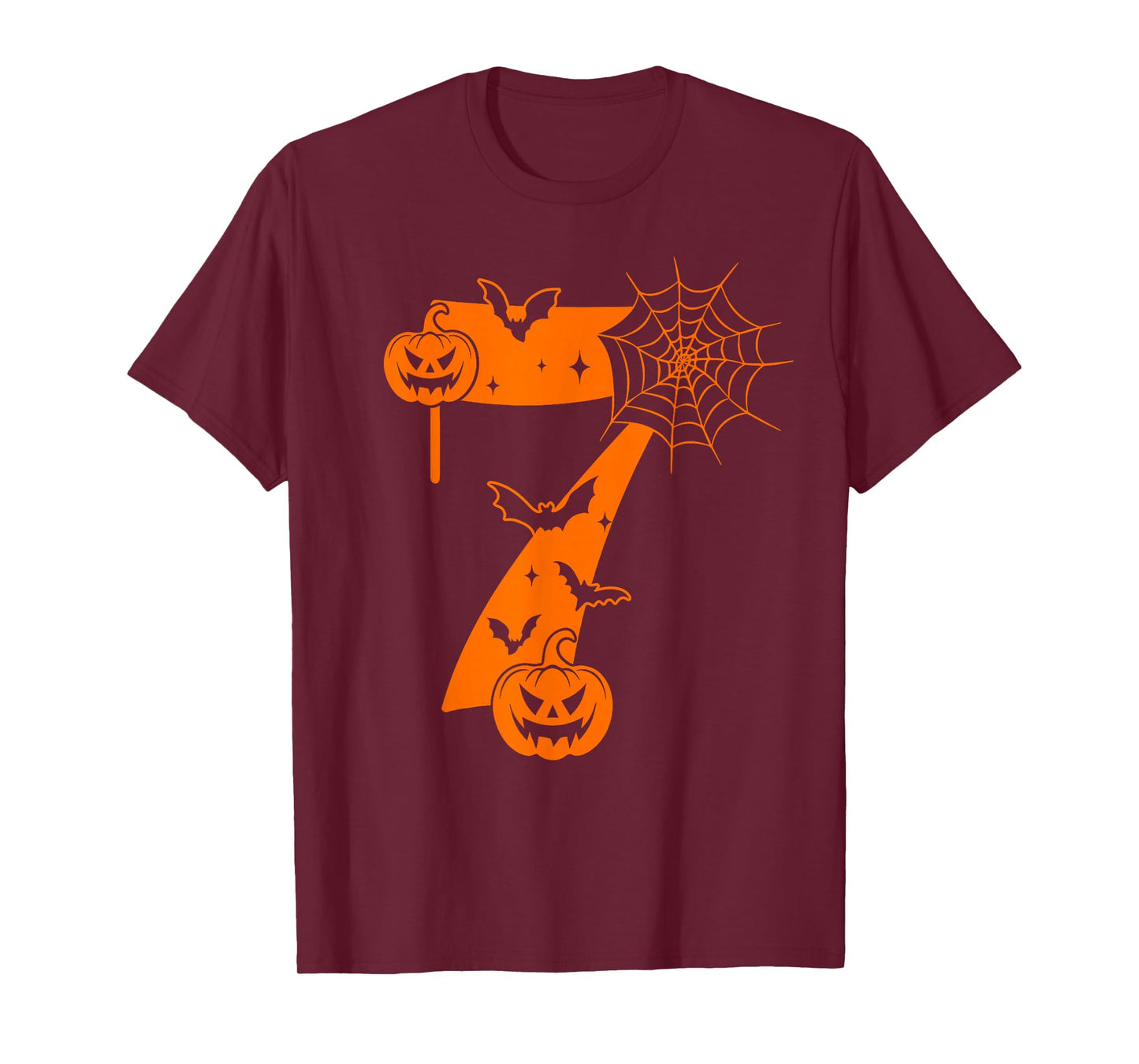Fun Six Seven 6 7 Meme Design Couples Halloween T-Shirt